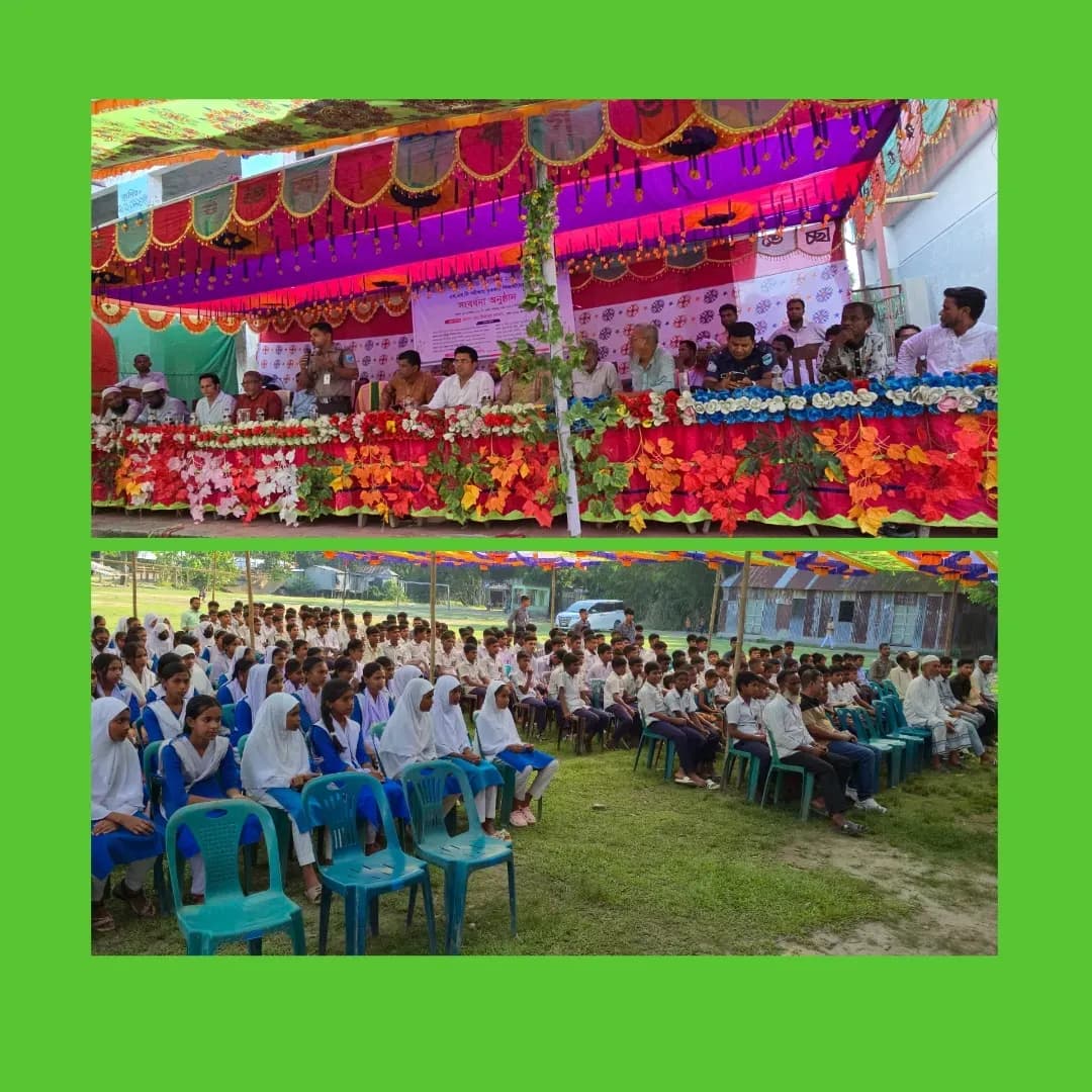 গুজাদিয়া শিমুলতলা উচ্চ বিদ্যালয়ে এসএসসি ২০২৬ কৃতি শিক্ষার্থীদের বর্ণাঢ্য সংবর্ধনা অনুষ্ঠান*